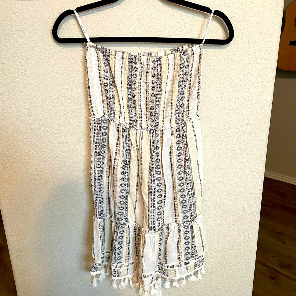Strapless summer dress size XS